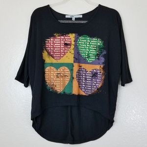 Yom Yom - I'm Yours Be Mine Graphic top Large